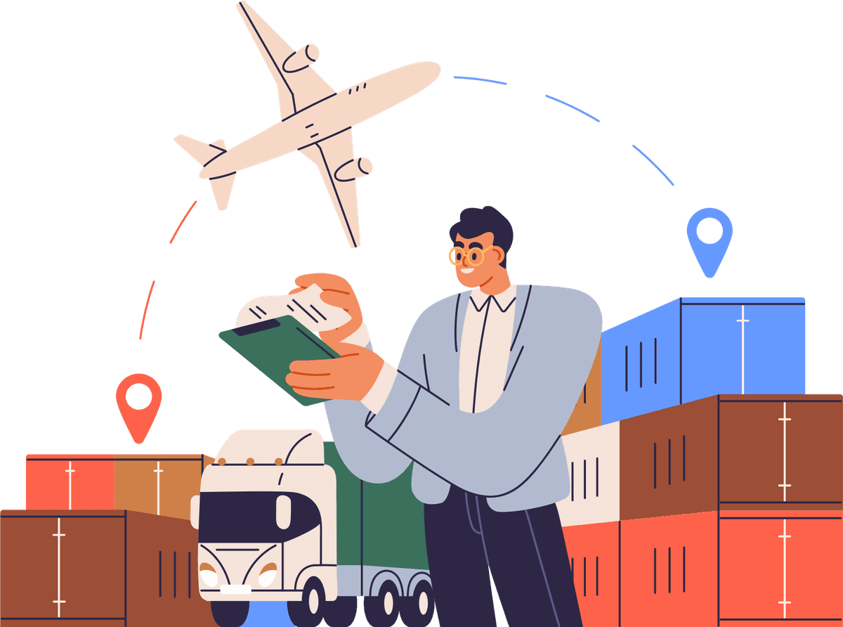 Global Elevate team and office showcasing international trade expertise