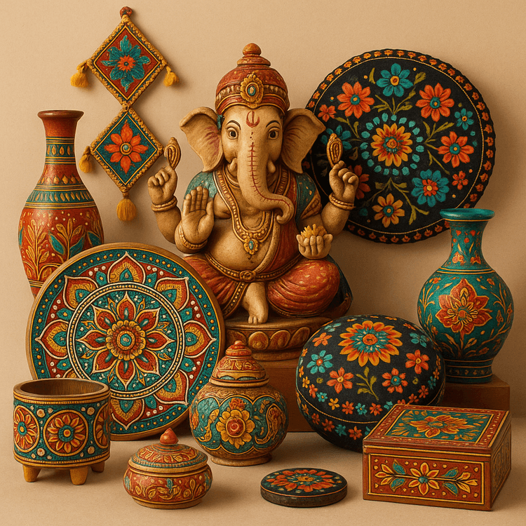 Handicraft - Beautiful handcrafted items with traditional designs