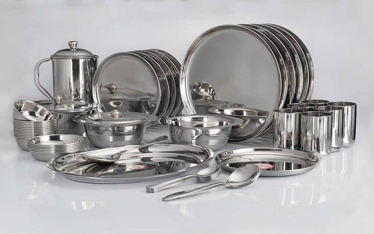 Stainless Steel Sets - Premium quality dinnerware for modern homes